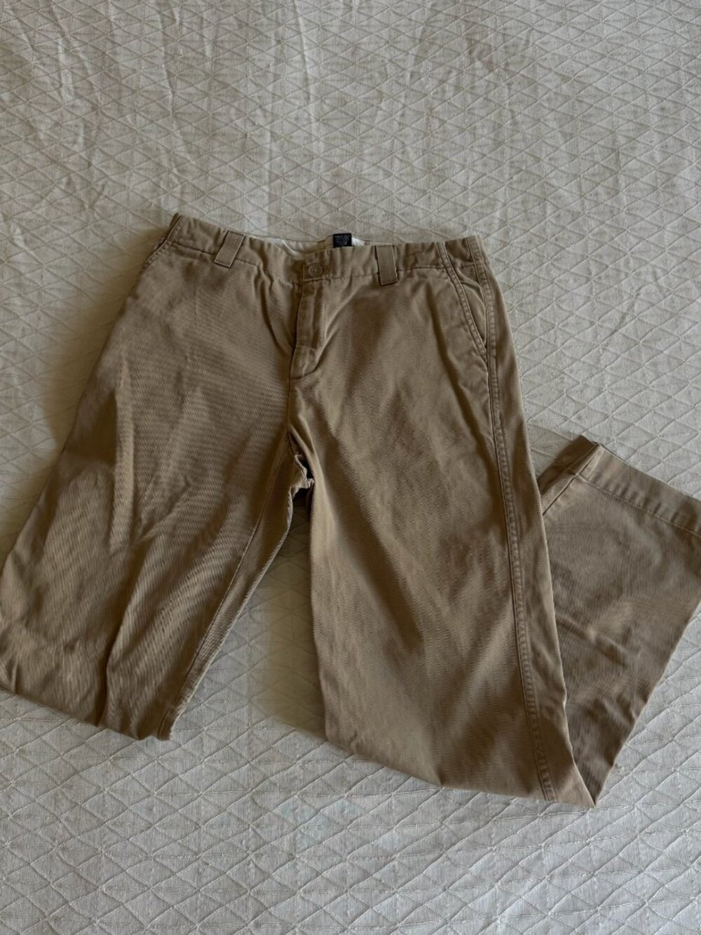 Gap Khaki Chino Pants - Straight Leg, Size 6R